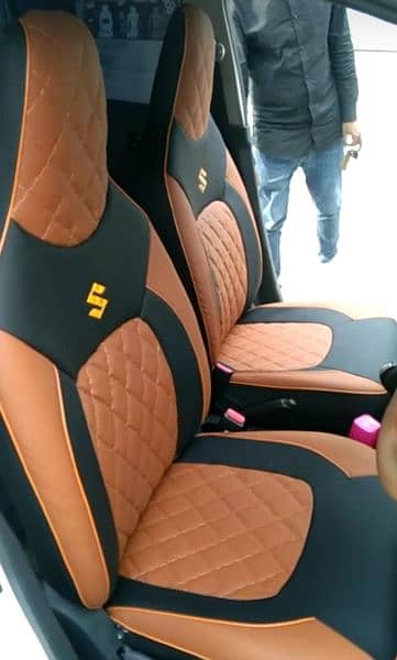 Car Seat Covers/Car Seat Poshish In Japanese Leather for all cars 11