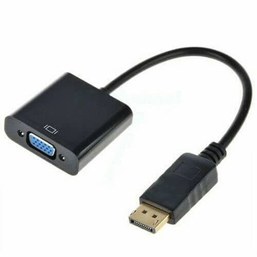 DP To VGA Adapter Display Port Converter 1080p For Laptop PC 1