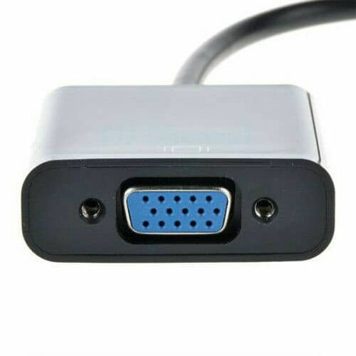 DP To VGA Adapter Display Port Converter 1080p For Laptop PC 2