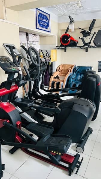 Treadmill,elliptical,upright bike,spin bike, recumbent bike available. 0