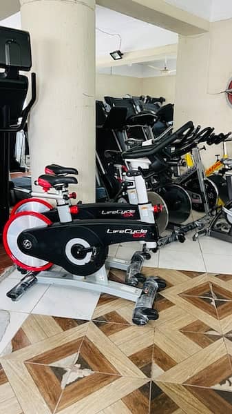 Treadmill,elliptical,upright bike,spin bike, recumbent bike available. 13