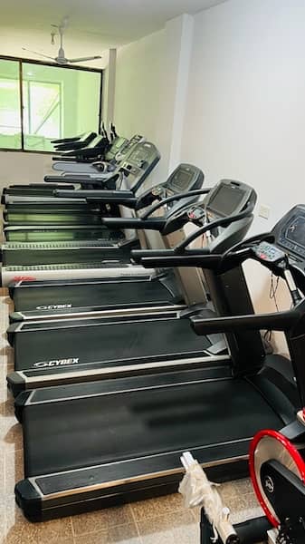 Treadmill,elliptical,upright bike,spin bike, recumbent bike available. 15