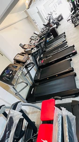 Treadmill,elliptical,upright bike,spin bike, recumbent bike available. 16