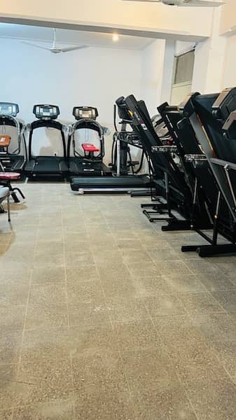 Treadmill,elliptical,upright bike,spin bike, recumbent bike available. 17