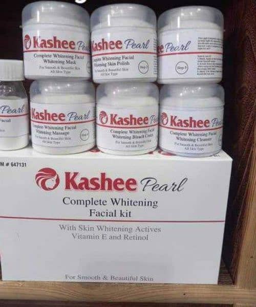 kashees whitening kit complete facial kit 0