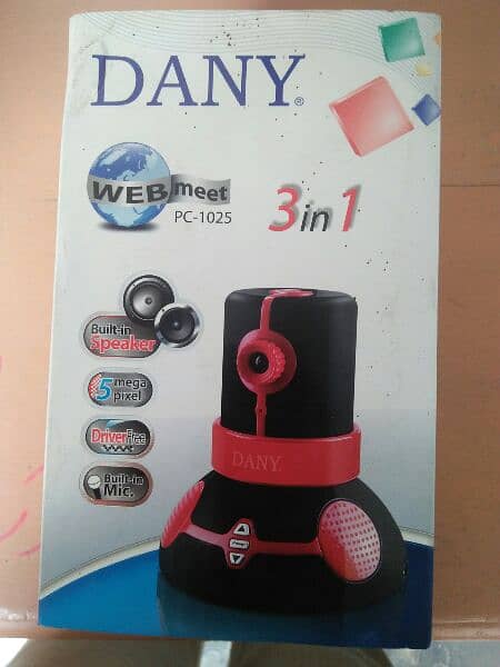 Dany computer webcam+speaker 0