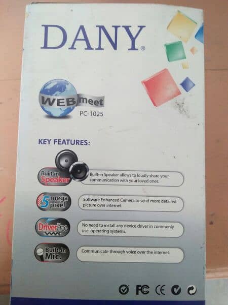 Dany computer webcam+speaker 3