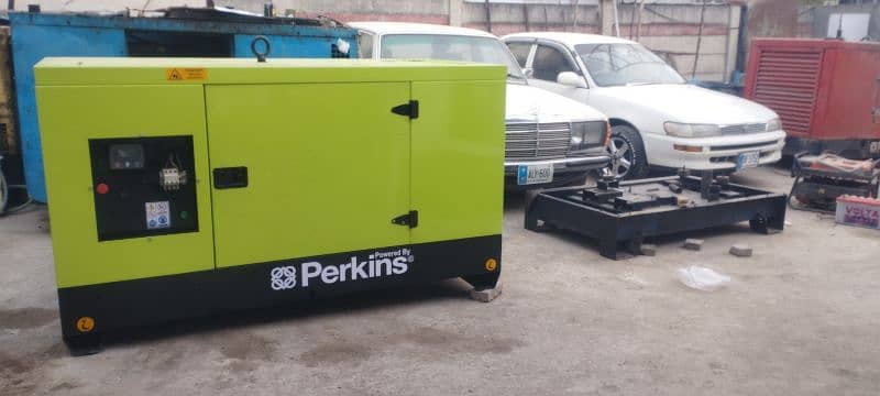 30KVA Perkins UK Slightly Used Generator 1