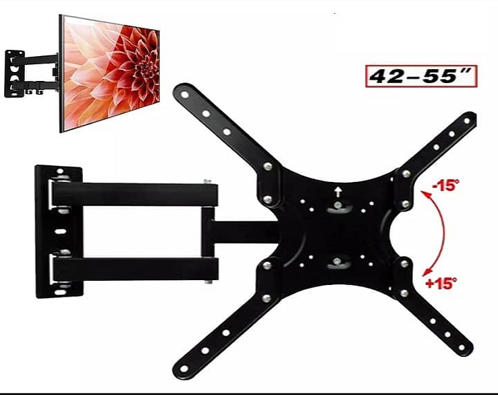 lcd led tv wall mount stand imported moveable adjustable 2