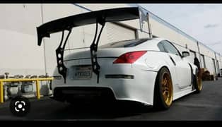 GT wing full sports auto show spoiler