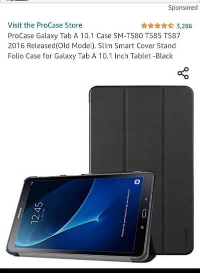procase galaxy tab a 10.1