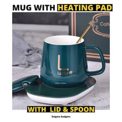 Electric Heating Pad Mug | Ceramic Mug Warmer USB | Coffee Mug Warmer