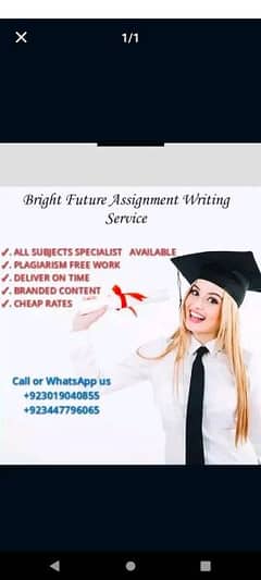 Bright future Assignment writing services