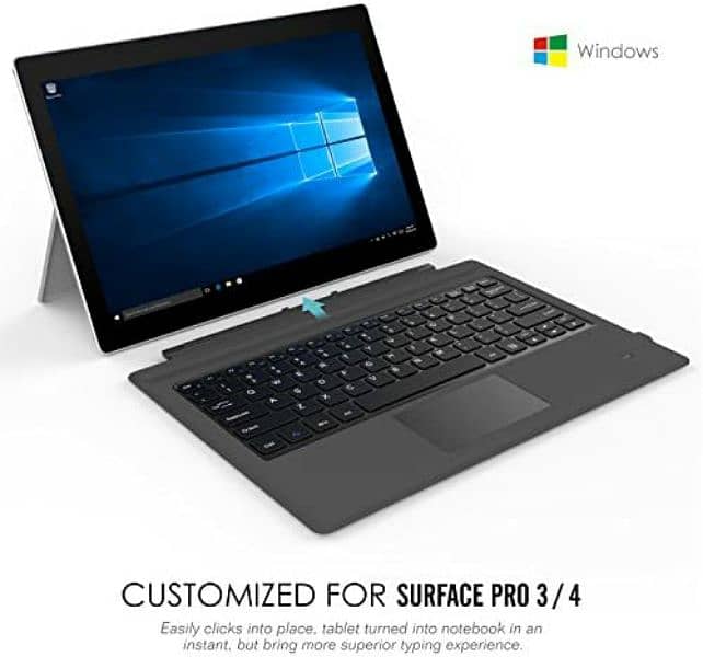 Microsoft Surface Pro 7/Pro 6/Pro 5/Pro 4/Pro 3, surface Go Keyboard 0