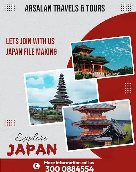 Japan Visa File Best Preparation Arsalan travels and tours 1