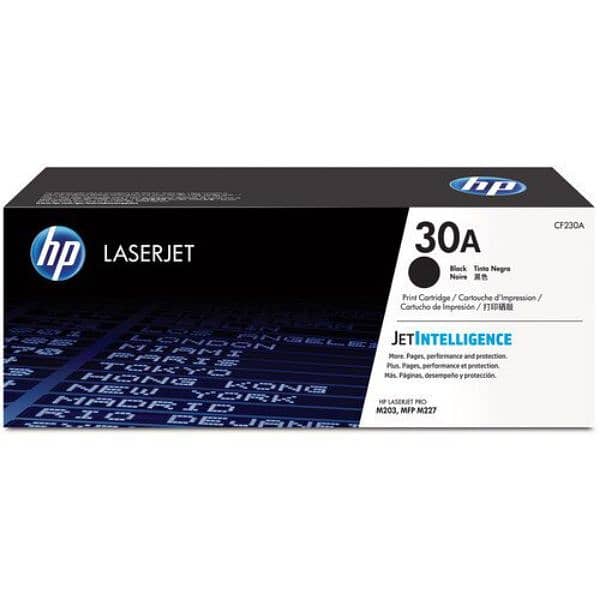 HP Toner 30A Black Original (CF-230a) 0