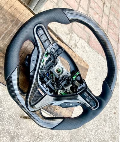 Honda Reborn City Vezel Rebirth Modified Fiber Carbon Steering