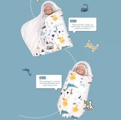 Margoun Newborn Swaddle Blanket & Unisex Infant Wrap