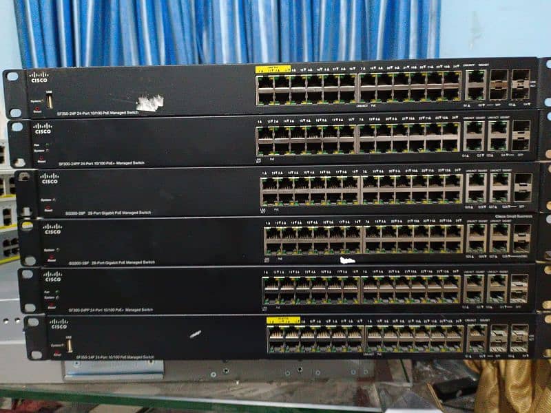 Cisco 24 port and 48 port poe and non poe giga switch avaliable 1