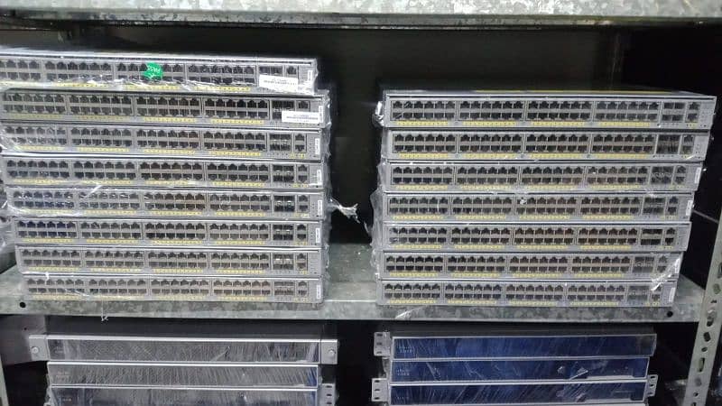 Cisco 24 port and 48 port poe and non poe giga switch avaliable 3