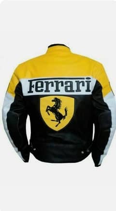 motorbike jacket Ferrari