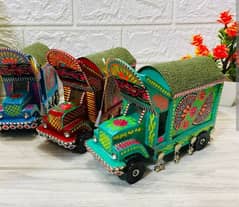 Handmade Hand Crafted Truck Art Different Colors