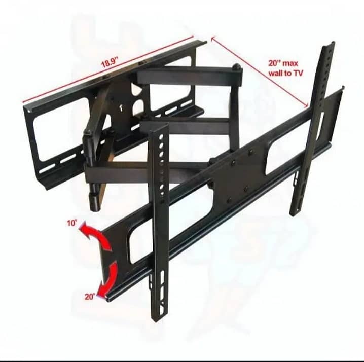 LCD LED Tv wall mount bracket stand imported adjustable heavy 0