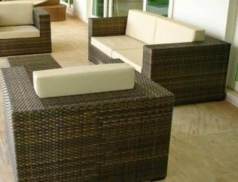 rattan sofa sets/5 seater sofa/sofa chairs/center tables/Garden chairs 6