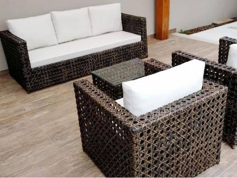 rattan sofa sets/5 seater sofa/sofa chairs/center tables/Garden chairs 7