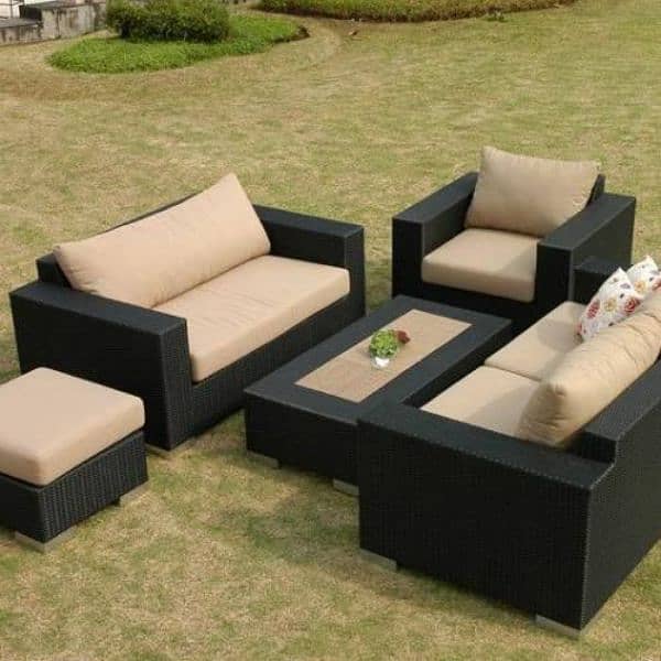 rattan sofa sets/5 seater sofa/sofa chairs/center tables/Garden chairs 8