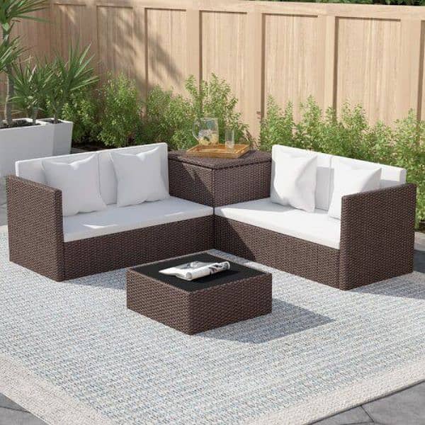 rattan sofa sets/5 seater sofa/sofa chairs/center tables/Garden chairs 14