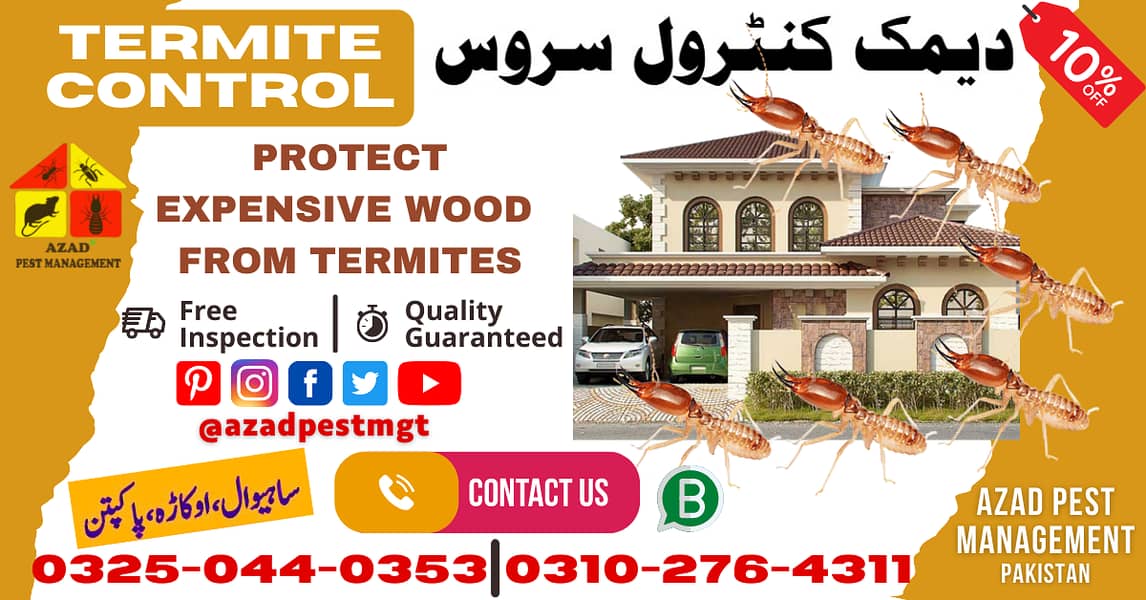 Pest Control | Termite Control | Fumigation Service | Okara, Depalpur 14