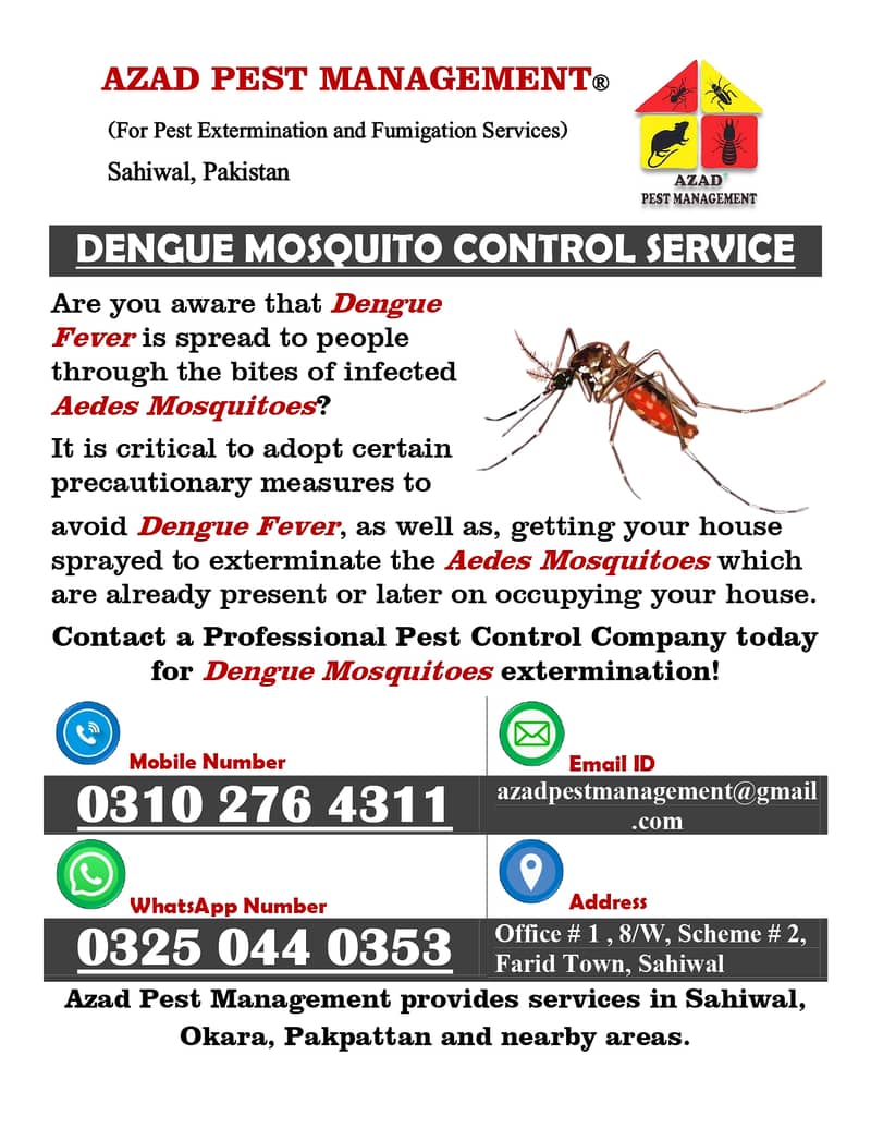 Pest Control | Termite Control | Fumigation Service | Okara, Depalpur 11