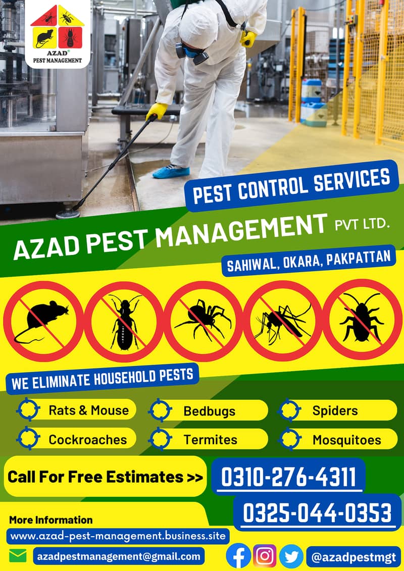 Pest Control | Termite Control | Fumigation Service | Okara, Depalpur 13