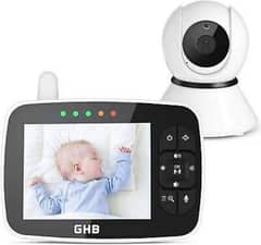 GHB Baby Monitor Wireless Smart With LCD 3.5 Inches