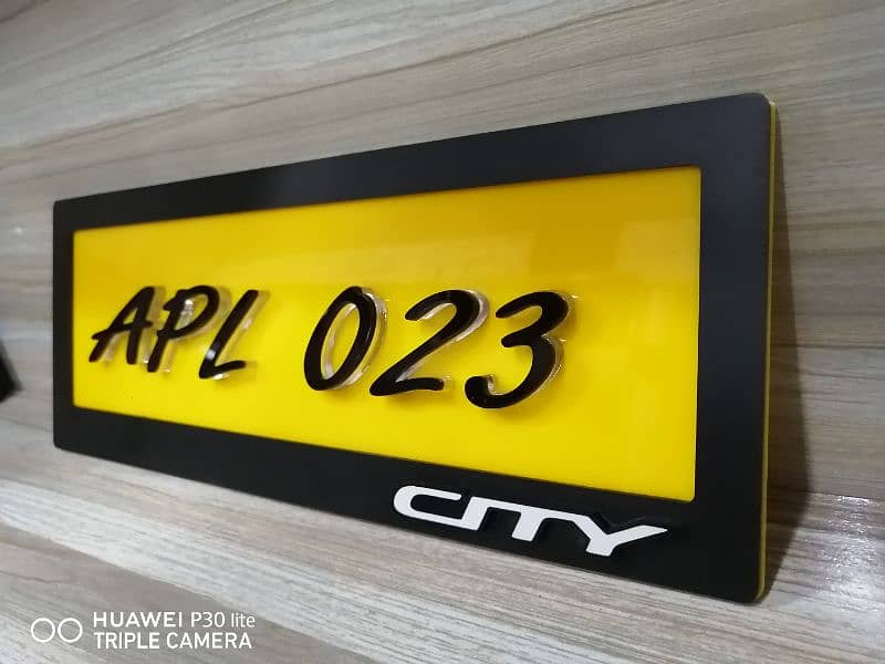 Bike numberplate / fancy number plate for bike / styles bike plate / 0