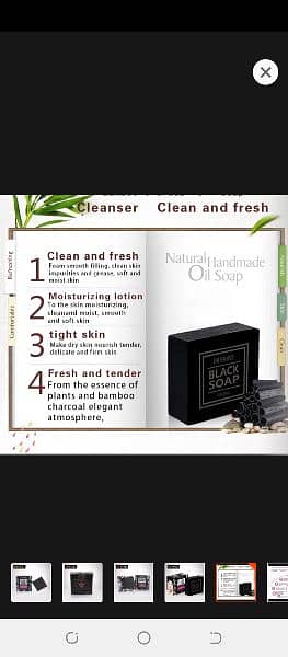 Dr Rashel black soap 1