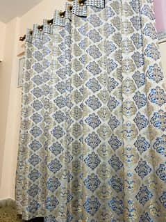 neat and clean curtain new condition