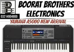 Yamaha A5000 keyboard box pack one year warranty