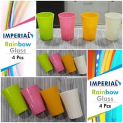 rain bow glass high quality stylish look