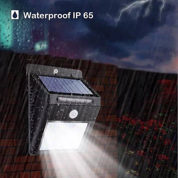 Solar Light Outdoor Solar Lamp PIR Motion Sensor Wall Light Waterproof 2