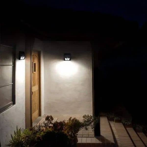 Solar Light Outdoor Solar Lamp PIR Motion Sensor Wall Light Waterproof 5