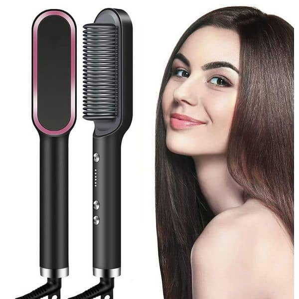 Hair Straightener Brush (Brand New) 0