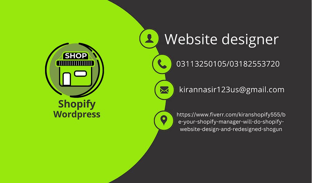 Shopify/Wordpress 1