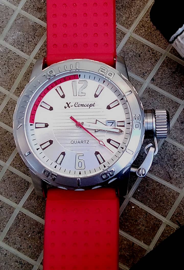 X Concept Sports Steel Watch 0