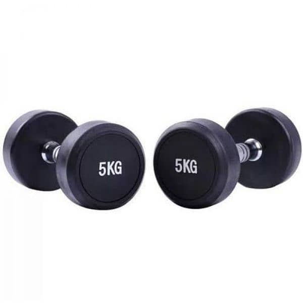 Rubber Dumbbell Wholesale price 0