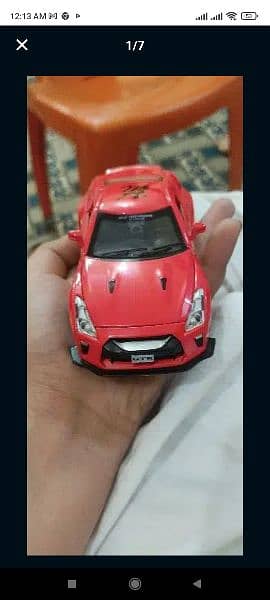 Nissan gtr r35 Diecast model 6