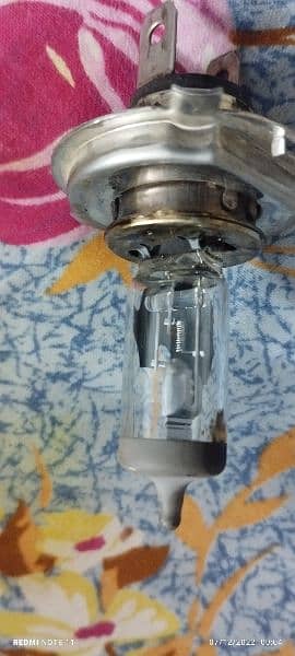 Halogen H4 Bulb Tube in Used Condition