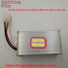 DC-DC Converter Electronic Transformer For Electric Bike 36-72V to 12V