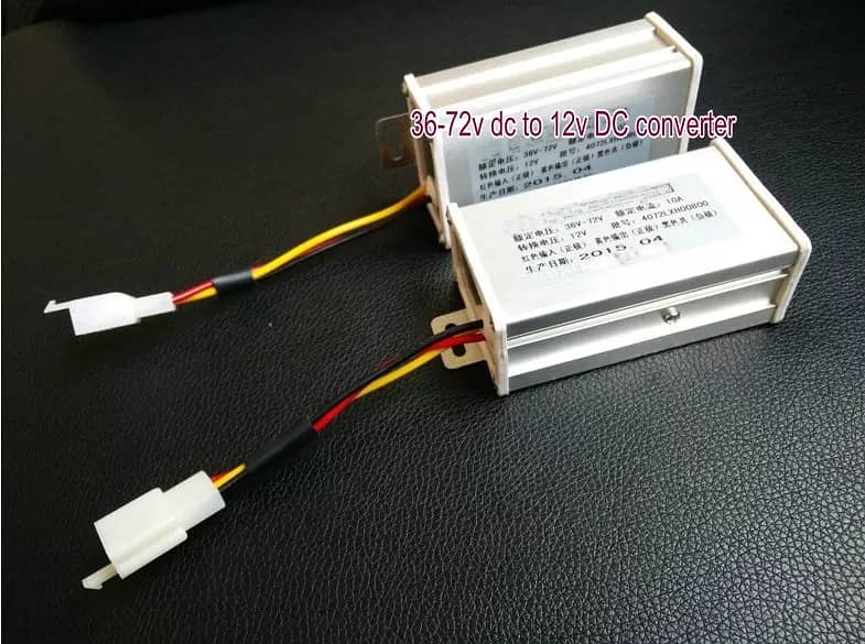 DC-DC Converter Electronic Transformer For Electric Bike 36-72V to 12V 3